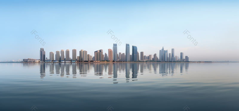在户外的海边欣赏着对面的城市景观背景图,高清,摄影图,摄影图片,图片大全,摄影图免费下载